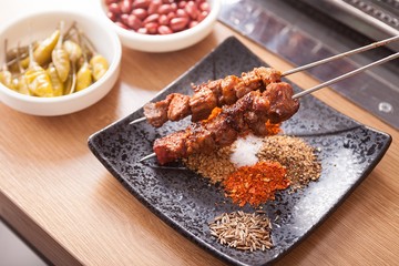 Lamb kebab
