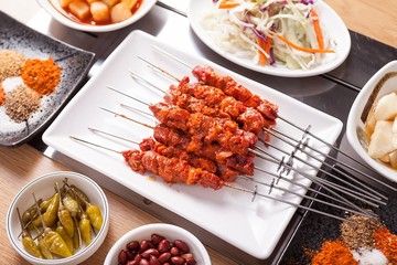 Lamb kebab