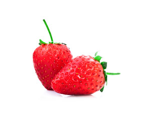 Strawberrys isolate on white backgorund