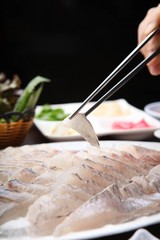 Rockfish with chopsticks