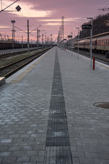 Fototapeta na wymiar Train Station
