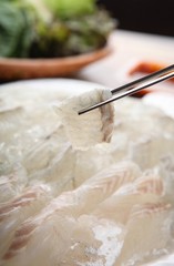 bass with chopsticks.