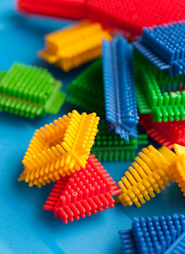 Colorful Bristle Blocks