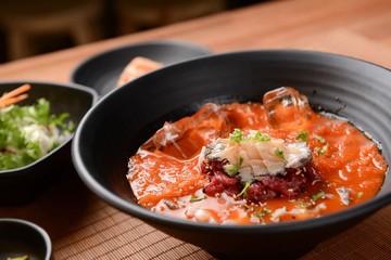 Cold Raw ear shell Soup