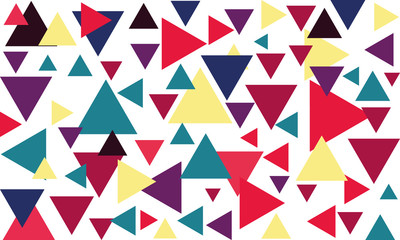Fototapeta na wymiar Vector background with triangles