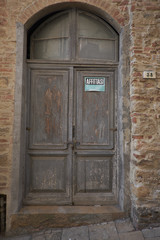 Fototapeta na wymiar Volterra - medieval town of Tuscany, Italy