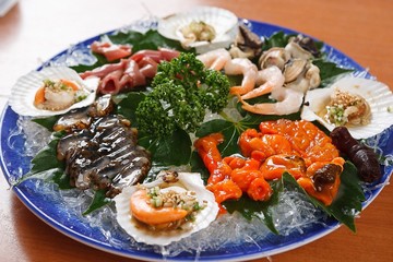 Various seafood
