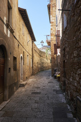 Fototapeta na wymiar Volterra - medieval town of Tuscany, Italy