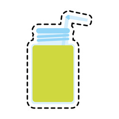 fruit juice icon image vector illustration design 