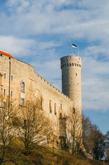 Pikk Hermann or Tall Hermann tower, Tallinn, Estonia