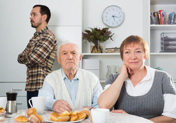 Grandparents and grandson of  offense
