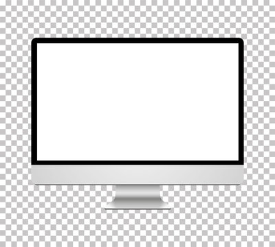 Computer realistic vector on isolated background