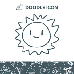 doodle sun