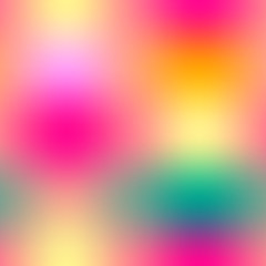 Colorful gradient mesh seamless pattern in bright rainbow colors. Abstract blurred image.