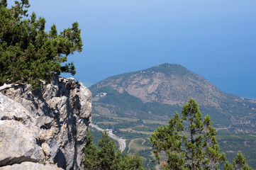 rock, mountains, crimea, sky, landscape, nature, beautiful, coast, mountain, rocks, 