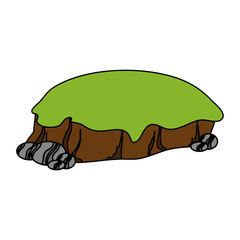 isolated island icon image vector illustration design 