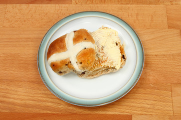 Hot cross bun