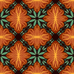 Abstract seamless pattern. This pattern can be used for wallpaper, pattern fills, web page background, surface textures. Vector illustration