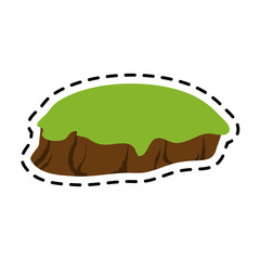 isolated island icon image vector illustration design 