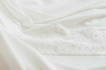 White wedding dress, cloth. Background