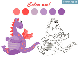 dragon coloring book