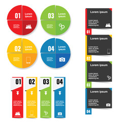 infographic template business vector