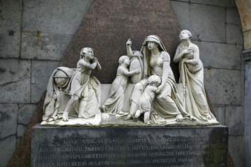 Alexander Nevsky Monastery, Lazarus cemetery in Saint Petersburg, Russian Federation