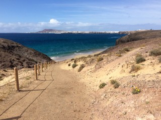 Papagayo Beach, Lanzarote, Canary islands, Spain