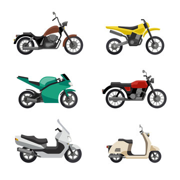 Motorcycles and scooters