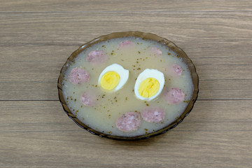 Wielkanocny biały barszcz © Senatorek