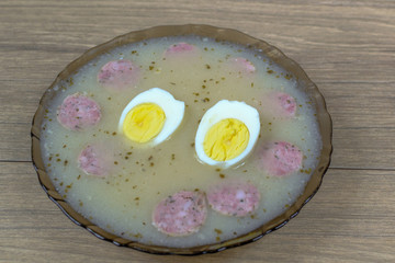 Wielkanocny biały barszcz © Senatorek