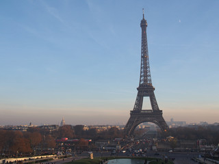 Fototapeta na wymiar Pic de pollution à Paris