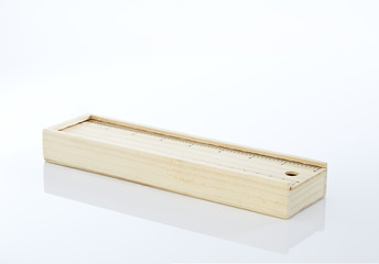 Wooden pencil box