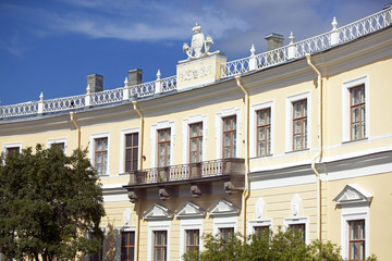 Obraz premium Grand Palace of Paul I in Pavlovsk royal estate, south of St. Petersburg, Russian Federation