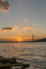 Fototapeta na wymiar Bosphorus Bridge, Istanbul, Turkey