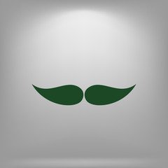 mustaches vector icon