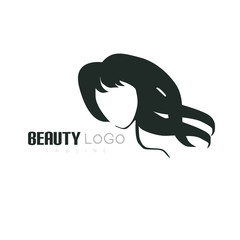 Beauty hair salon logo,salon logo