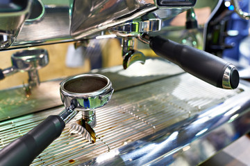 Holder coffee machine