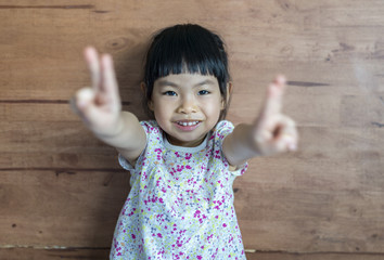 Thai-Chinese little girl