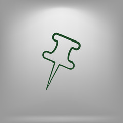 Push pin icon