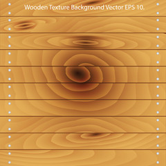 Wooden Texture Background Vector Illustrator, EPS 10.