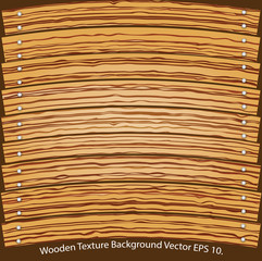Wooden Texture Background Vector Illustrator, EPS 10.