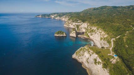 Obraz premium Aerial shooting of islands