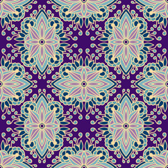 Abstract seamless pattern. This pattern can be used for wallpaper, pattern fills, web page background, surface textures. Vector illustration