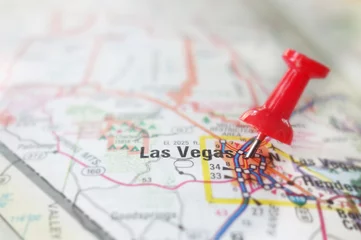 Muurstickers Kaartspeld van Las Vegas © zimmytws