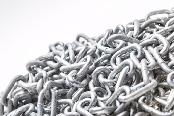 Chain on a white background