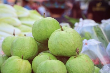 Guava fruit at market
