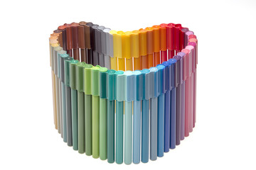 Colored painting pens