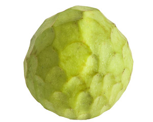 a fresh cherimoya