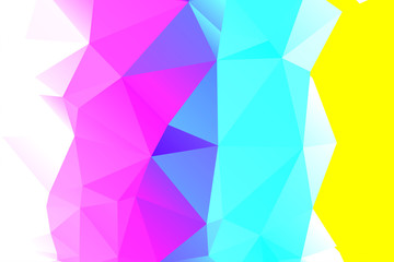 Bright wallpaper. geometric texture. colorful pattern. creative concept.